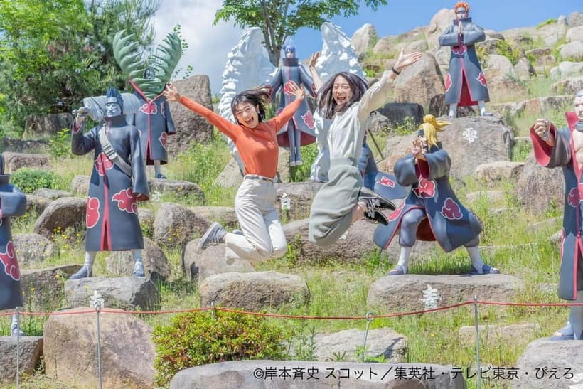 Kyoto: Naruto & Boruto at Nijigen no Mori Entry & Transfer - Hokage Rock and Technique Testing: A Break That Still Feels Like Part of the Story