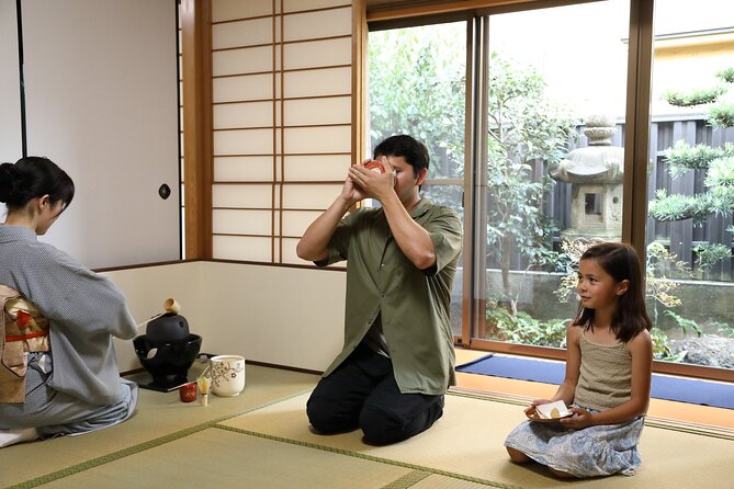 Kyoto near Fushimiinari Wagashi making&Small Group Tea Ceremony - Entering the Tea Room: Tatami Etiquette and the Hanging Scroll Meaning