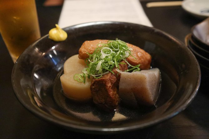 Kyoto Night Foodie Tour in Gion (9+ dishes + 6 Sake tastings) - Kawaramachidori Sake Stand: 6 Tastings, Plus Soft Drinks