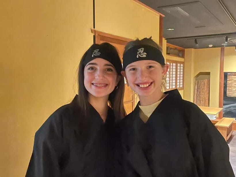 Kyoto: Ninja Experience Cafe Kyoto Gion - Getting to the cafe: 6th floor, elevator, no stress