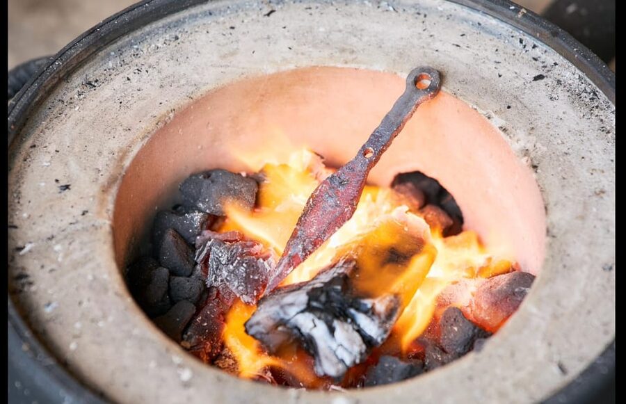 Kyoto: Ninja Weapon Forging Experience - Suit up like a blacksmith, with samue and a tenugui