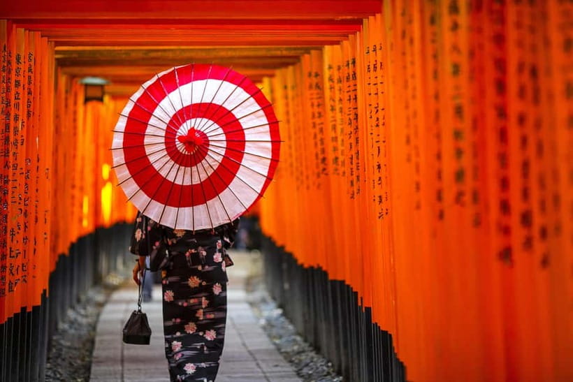 Kyoto/Osaka: Nara, Fushimi Inari Taisha, Arashiyama Bus Tour - Arashiyama Bamboo Forest and Nonomiya Shrine: Quiet Moments in the Middle of the Day