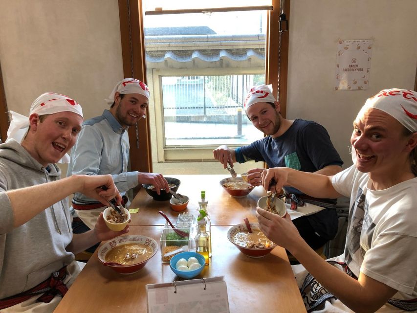 Kyoto: Ramen Cooking Class at a Ramen Factory with Souvenir - Toppings, egg, and condiments: building the ramen you actually like