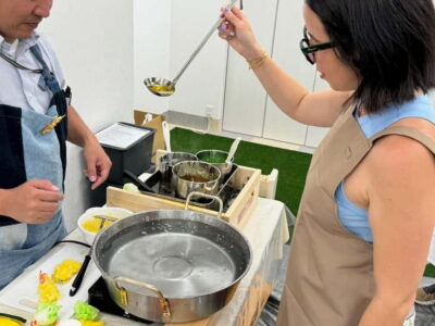Replica food making experience