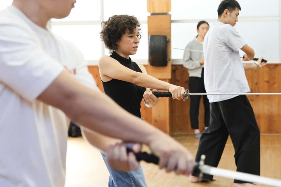 Kyoto: Samurai Sword & Kimono Action Filming Experience - Samurai sword basics you’ll actually practice