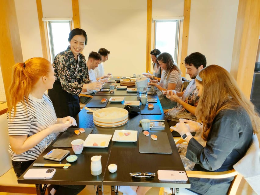 Kyoto: Small-Group Authentic Sushi Making Workshop - Fresh Fish, Miso Soup, and the Sushi You Eat