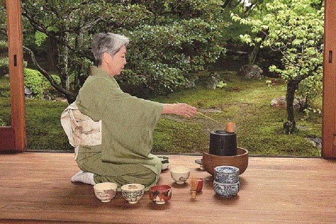 KYOTO Tea Ceremony with kimono near by Imamiya Jinjya Shrine - Nishijin Kimono Choices: Color, Pattern Meaning, and Getting Fitted