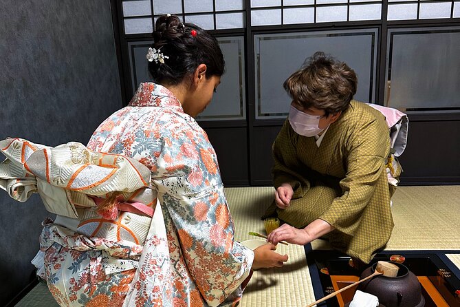 KYOTO Tea Ceremony with kimono near by Imamiya Jinjya Shrine - The Short Walk and the Tea-Culture Setting: Why Location Matters