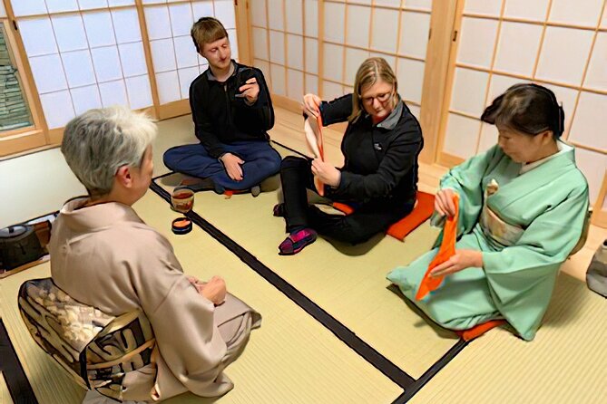 KYOTO Tea Ceremony with kimono near by Imamiya Jinjya Shrine - Timing, Group Size, and What This 1.5 Hours Really Feels Like