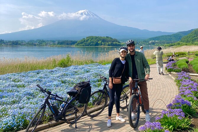 Lake Kawaguchi Explorer: E-Bike Guided Tour - Lake Kawaguchi Ohashi Bridge: best photo real estate