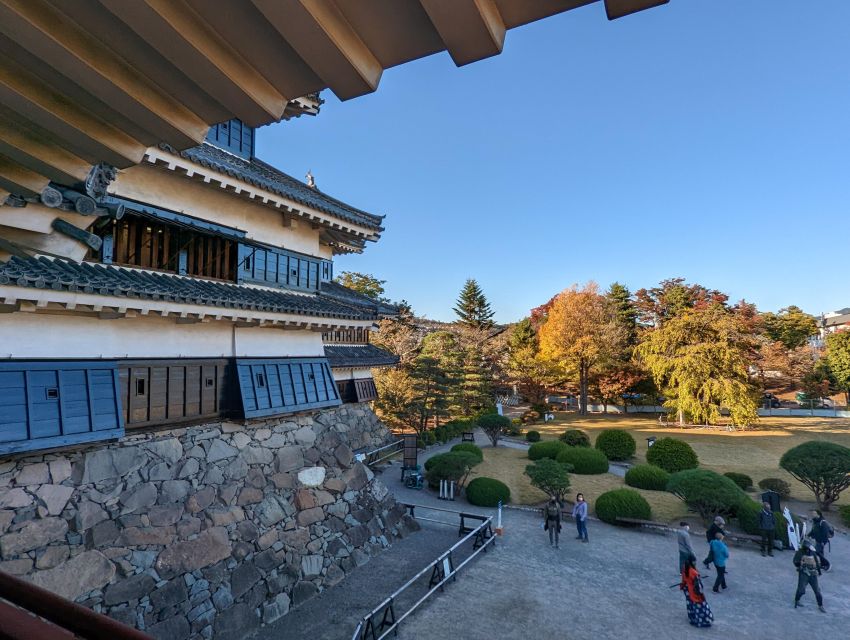 Matsumoto Castle Town Walking Tour - Nawate Street: snack and shop time where the moat once mattered