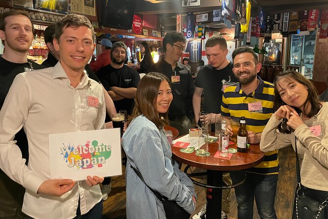 Meet Osaka local Friend & Fun Chat All We Can Drink Party Ticket - The Conversation System: English, Japanese, and Any Language You Want