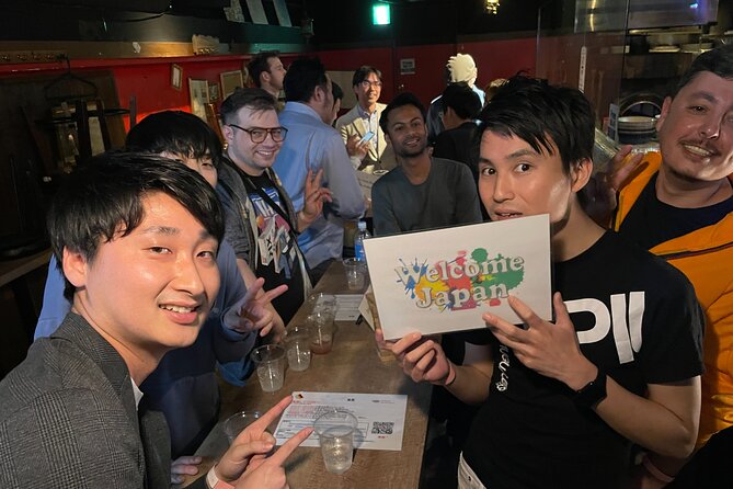 Meet Osaka local Friend & Fun Chat All We Can Drink Party Ticket - How to Make the Night Go Well (Even If You Are Solo)