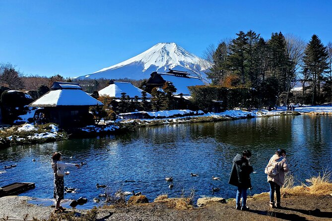 Mount Fuji and Hakone Private Tour from Tokyo (Customizable) - Fujiyoshida and shrine time: Chureito Pagoda and Fuji Sengen Jinja