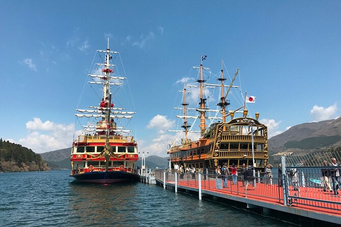 Mount Fuji, Hakone and Owakudani One Day Bus Tour from Tokyo - The Hakone cruise: the short pirate-ship style ride that changes the mood