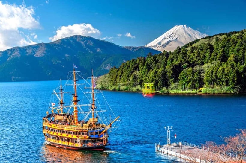 Mt Fuji Hakone/Enoshima Tour:Optional Ropeway/Lake Ashi Boat - A Tokyo day trip that strings together Mt Fuji, Hakone, and Enoshima