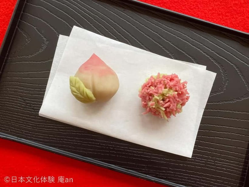 Nagoya: Japanese Traditional Sweets making and Tea Ceremony - Making Two Seasonal Sweets, The Sweetest Part of the Whole Class