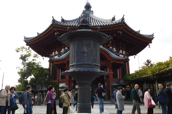 Nara Todaiji Kasuga Taisha Private Full Day Tour From Kyoto - Kasuga Taisha lanterns and Naramachi streets you can actually walk