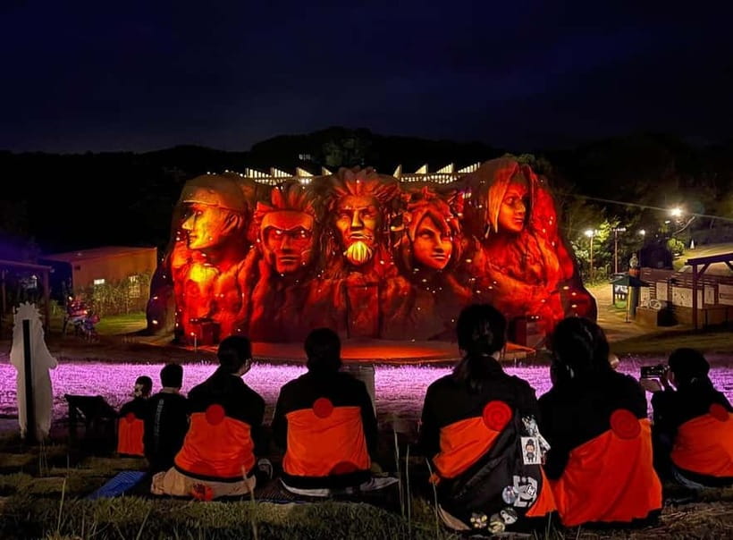 Nijigen No Mori：Naruto & Boruto Theme Park Entry Ticket - The Night Projection Mapping Show: Plan to Stay