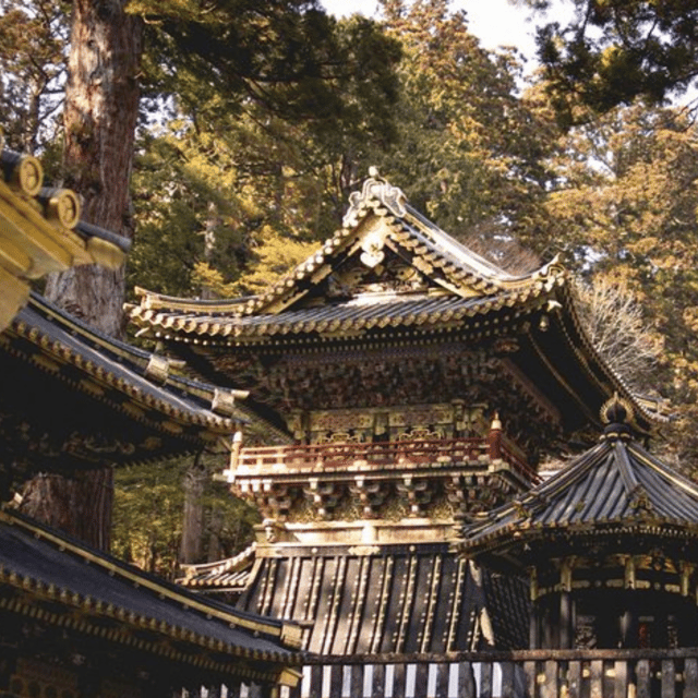 Nikko Heritage & Nature Day Trip from Tokyo - Shinkyo Bridge, Classic Nikko in Red Lacquer