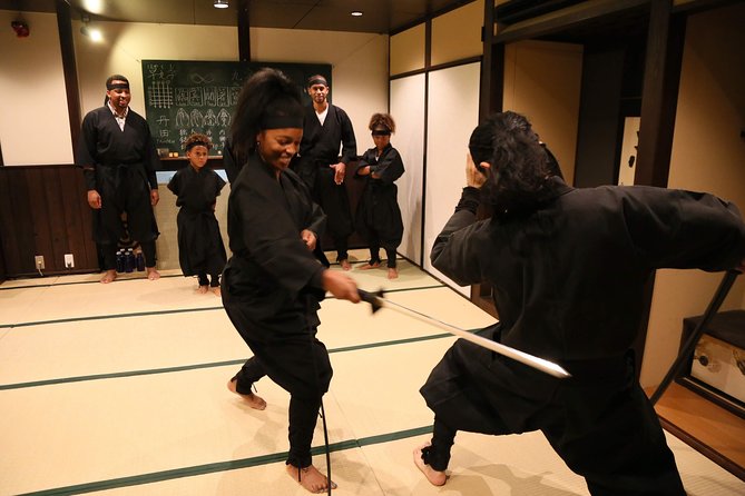 Ninja 1-hour Hands-on Lesson by Japanese master in Kyoto -Entry - What You Get Included, and What You Need to Plan for