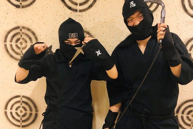 Ninja Experience (Family Friendly) at Samurai Ninja Museum KYOTO - The Ninja Training Session: Stars, Blowgun, Stealth, and Simple Sword Moves