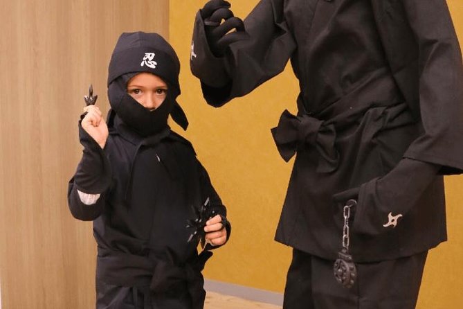 Ninja Experience (Family Friendly) at Samurai Ninja Museum TOKYO - Transformation time: ninja outfit + quick start training