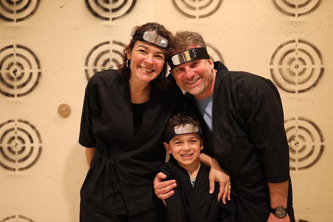 Ninja Experience (Family Friendly) at Samurai Ninja Museum TOKYO - Weapons practice you can actually see and do