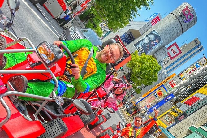 Official Street Go-Kart in Shibuya - Costumes and safety gear: fun on purpose, not just for photos