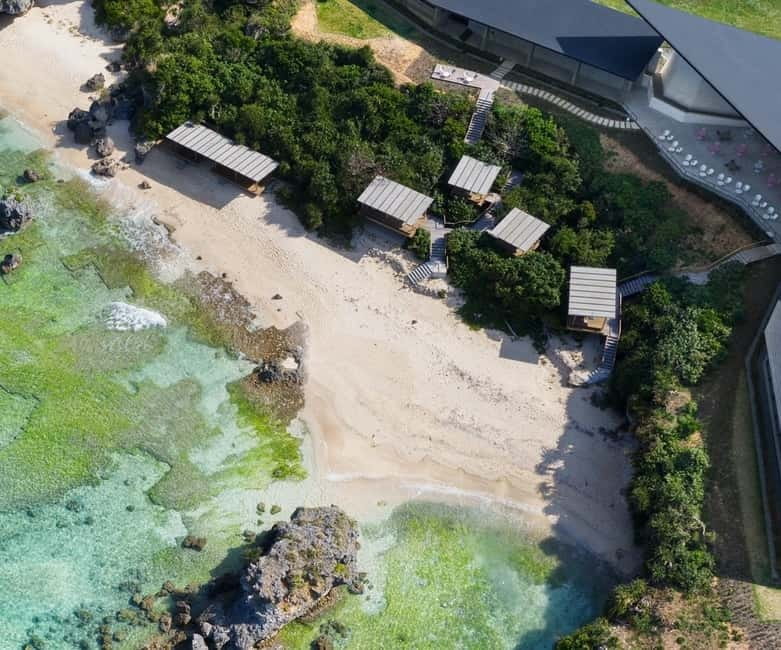 Okinawa: Churaumi Aquarium, Ryukyu Village & Manza Bus Tour - The Okashigoten Beniimo Tart stop: a small break that matches the route