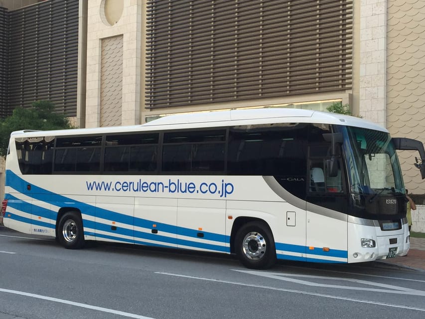 Okinawa: Churaumi Aquarium, Ryukyu Village & Manza Bus Tour - Smart audio guidance on your phone: the good, the risky, and how to make it work