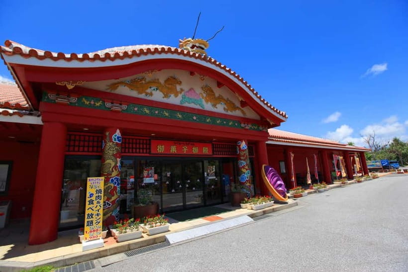 Okinawa Churaumi or Tropical, Kouri American Village BusTour - Kouri Island and the 2 km Kouri Bridge ocean views