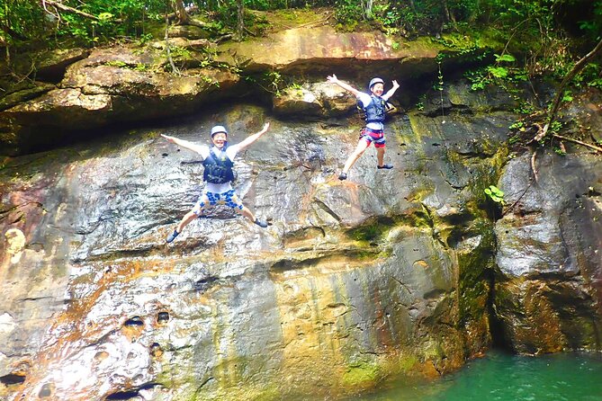 Okinawa Iriomote Mangrove SUP or Canoe and Splash Canyoning Tour - Stop 3 at Urauchi River, Second Activity and the Splash Factor