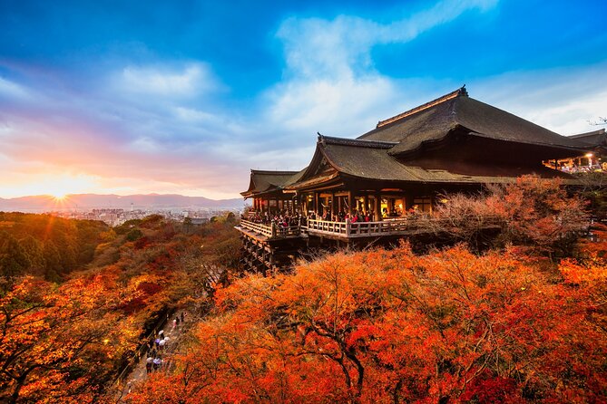 One-Day Tour of Kyoto's Highlights from Osaka/Kyoto - Stop 2: Kiyomizu-dera with hilltop views and the nail-free stage