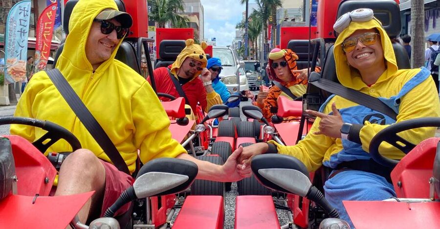 Original Street Kart Experience in Naha, Okinawa - Street Kart Naha is not just a drive, it is a full mini show