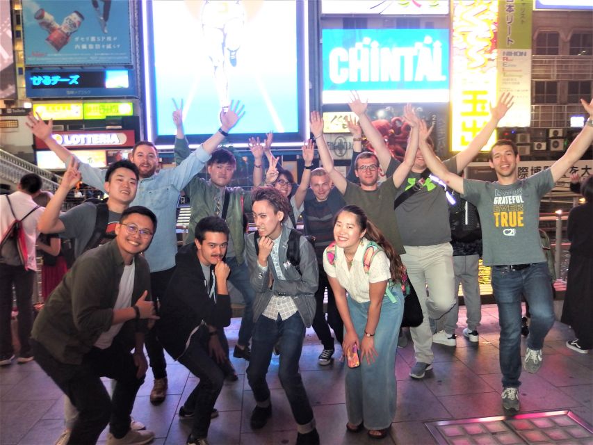 Osaka: Bar-Hopping Night Tour in Namba - How to pace yourself when drinks and plates stack up