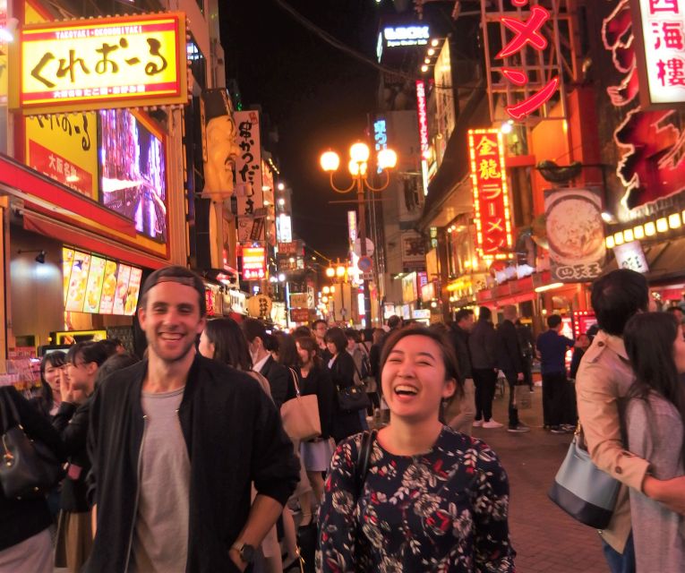 Osaka: Bar-Hopping Night Tour in Namba - Before you go: cash, smoking reality, and vegetarian limits