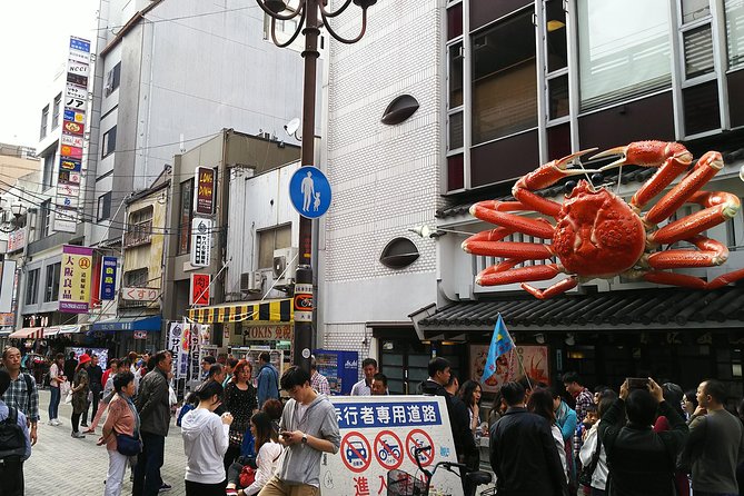 Osaka Castle & Dotonbori Lively One-Day Walking Tour - Small-group logistics: hotel pickup, public transit, and a steady pace