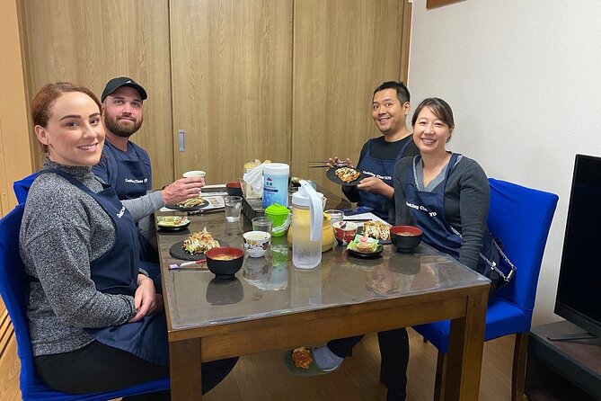 Osaka Cooking Class: Okonomiyaki &Japanese cuisines experience - From Miso and Pancakes to Sweet, Tea, and Optional Pairing