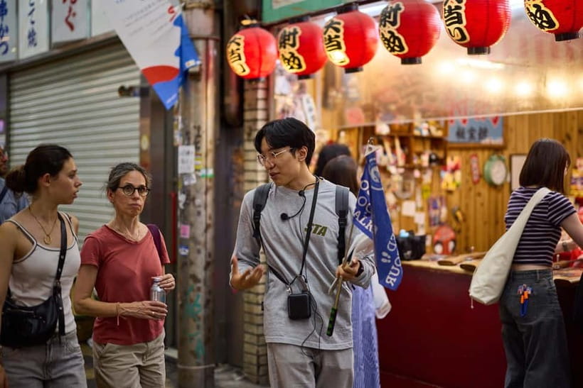 Osaka: Dark Side of Osaka Night Walking Tour - Shinsekai: New World, the 1912 plan, and why Paris and Coney Island mattered