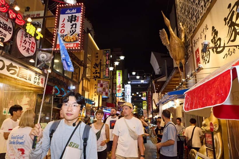 Osaka: Dark Side of Osaka Night Walking Tour - Nishinari after dark: from day-labor roots to a changing street scene