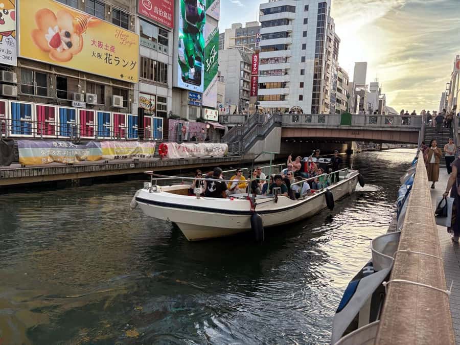 Osaka: Dotonbori's Bridges 20-Minute Cruise - Key points to know before you go