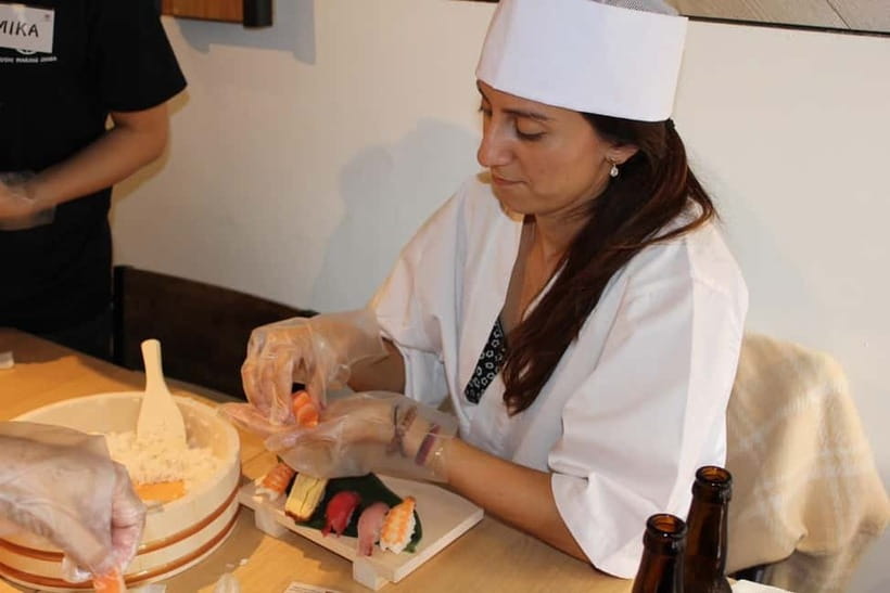 Osaka Dotonbori: Sushi Making Experience - How the instructors keep it easy for beginners (even if you mess up)