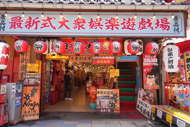 Osaka Early Morning Tour with English-Speaking Guide Dotonbori - Stop 4: Nipponbashi Denden Town for Anime, Electronics, and Games