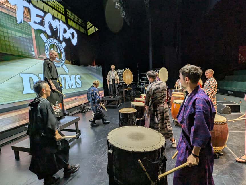 OSAKA:Feel the Power! Learn Taiko Drum from Professionals - Learning tempo with pros, without needing prior experience