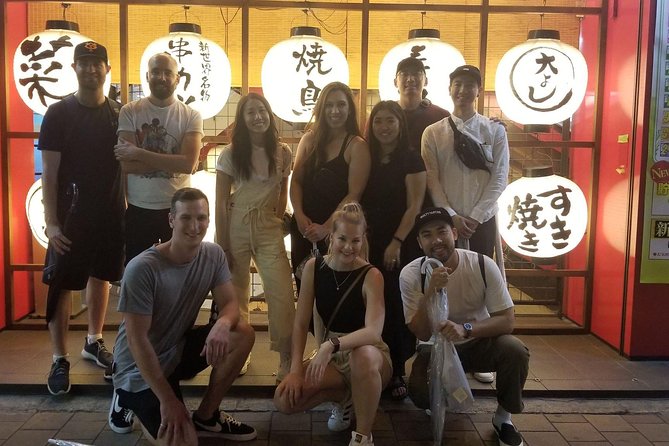 Osaka Food Tour: 13 Dishes at 5 Local Eateries - Shinsekai Night Walking: What You’ll Actually Eat Across the 5 Stops