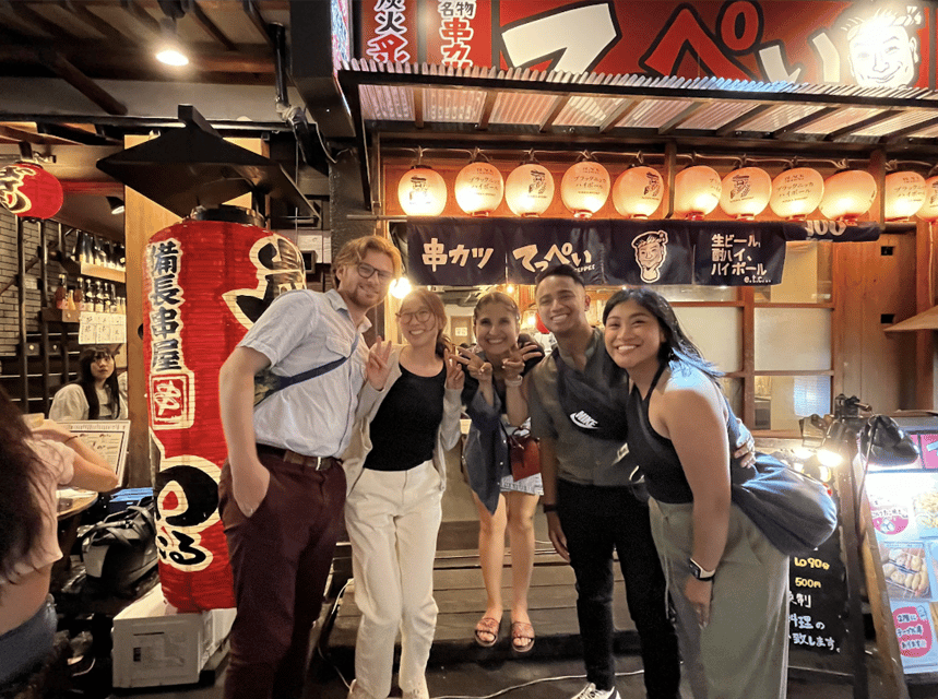 Osaka: Izakaya Bars Guided Walking Tour - Uranamba connections: bars that may not take walk-ins