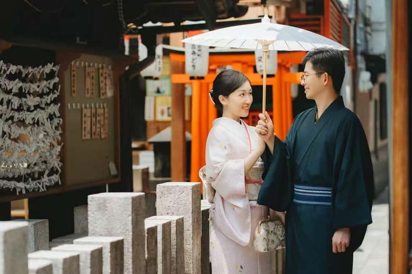 Osaka: Kimono or Yukata Rental &Photos Service Options - How the rental works, step by step, from undergarments to obi