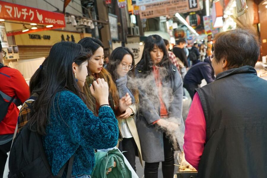 Osaka: Kuromon Market Food Walking Tour (6 stops, 6 tastes) - Kuromon Market and Namba, the fastest way to eat your way into Osaka