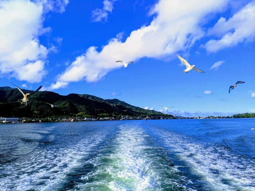Osaka/Kyoto: Amanohashidate & Miyama Tour with Boat & Lunch - Cable car and chair lift at Kasamatsu Park: getting the Dragon View